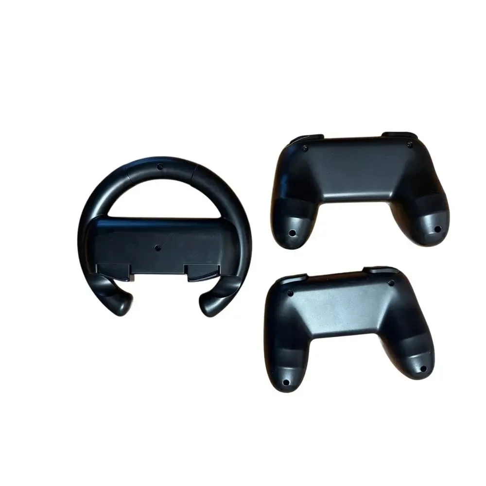 Steering Wheel Set of 2 and Controller Holder for Nintendo Switch 2 Joy Cons